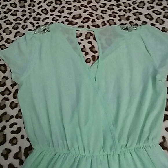 Open Back Romper - Picture 3 of 4